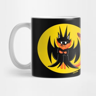 the fox and the cosplay of the dark hero Mug